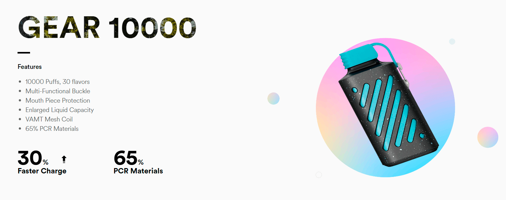 Характеристики Возол Гир 10000