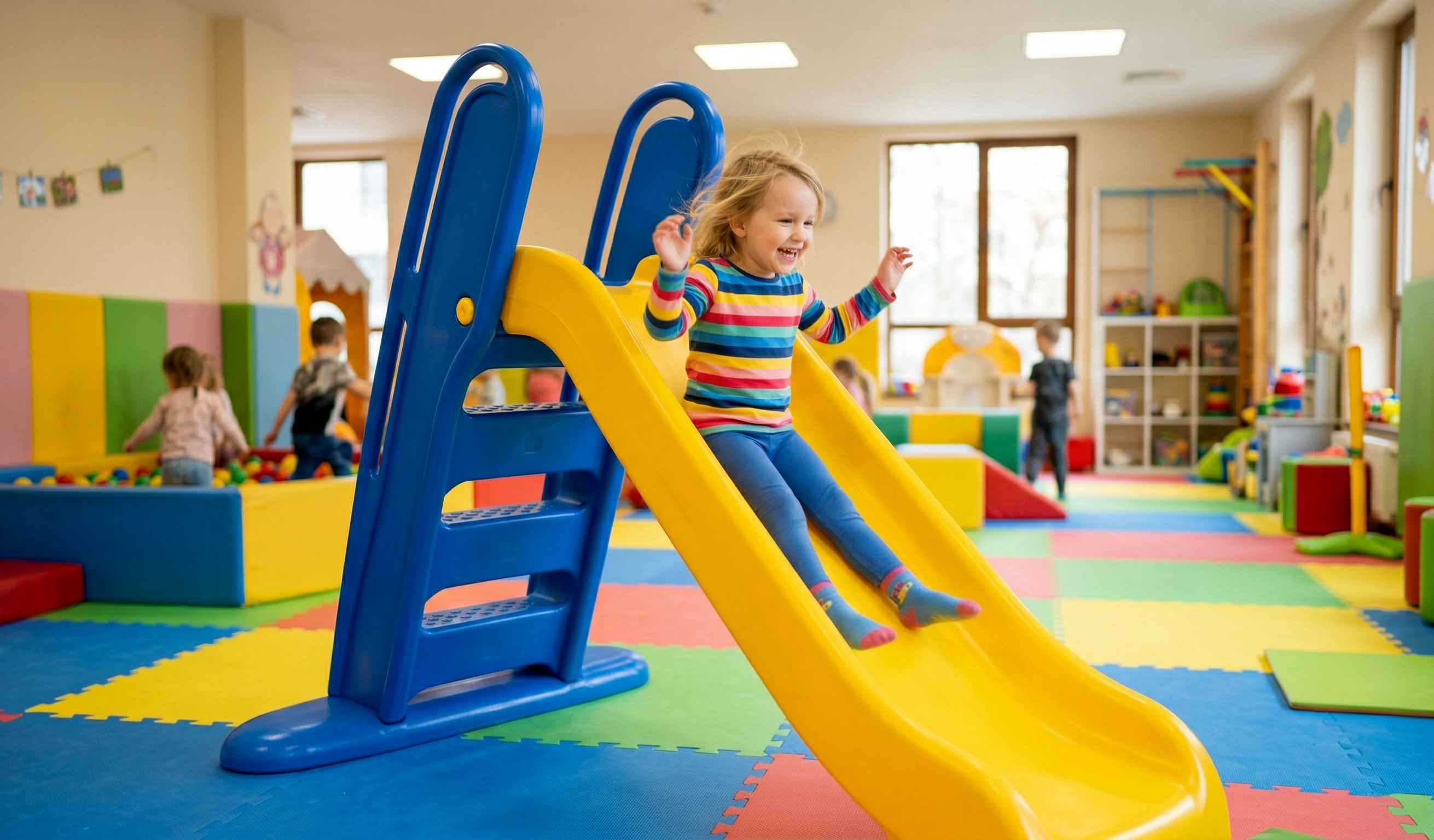 Выбираем горку для детского центра