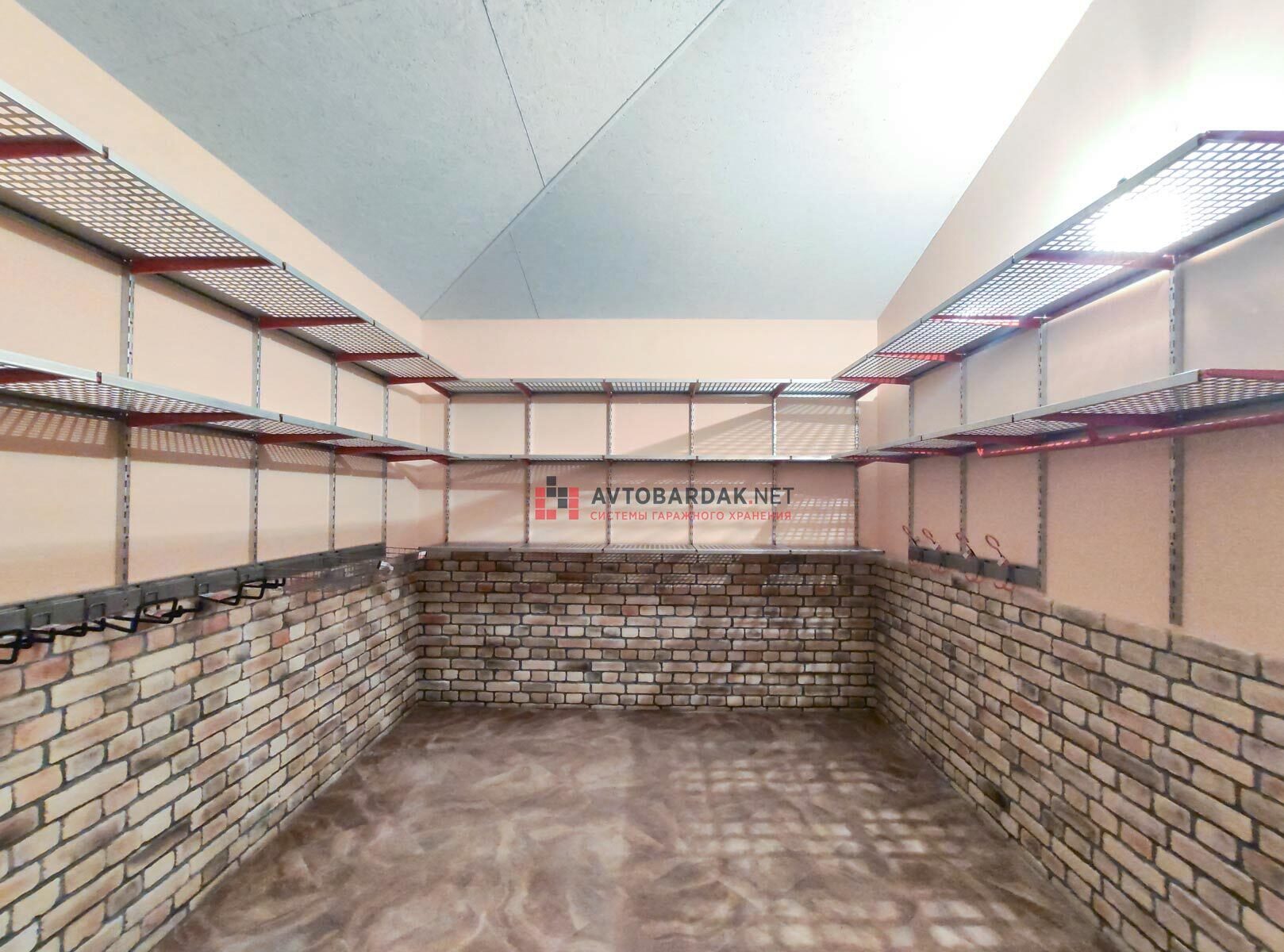 купить металлическую полку для стеллажей