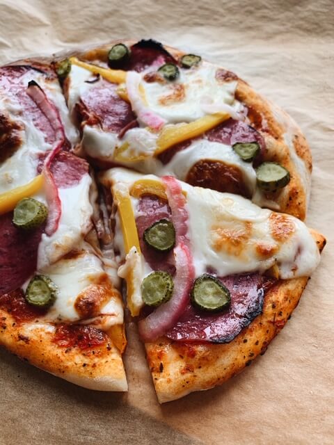 Пицца с сыром рецепты с фото