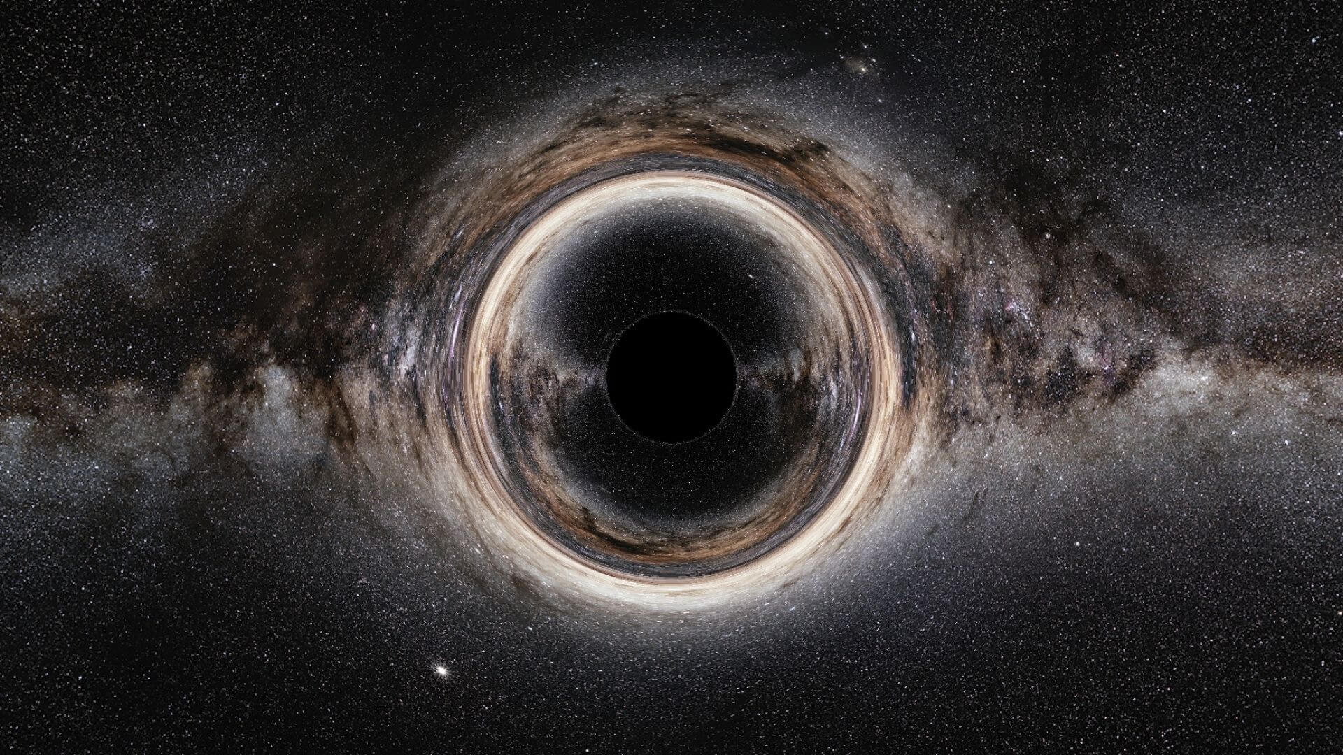 Как выглядит черная дыра в космосе фото в реале что внутри черной