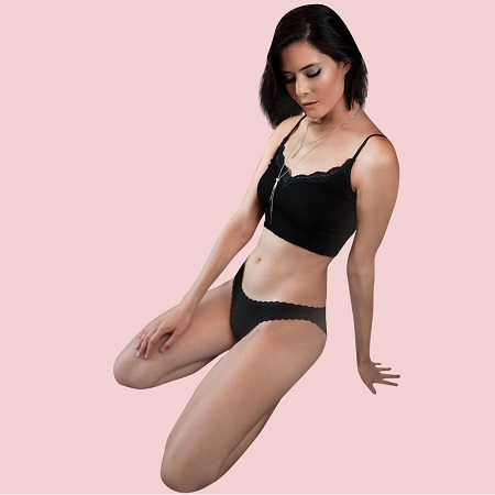 Рис.1  Менструальные трусы UNA bikini Lace 
