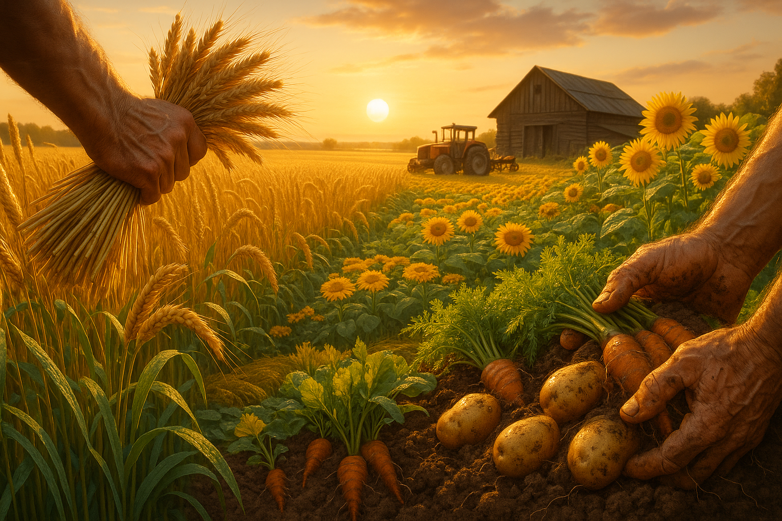 Статистика уборки урожая зерна в России 2025 году - итоги и прогнозы по регионам