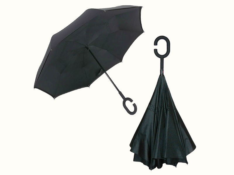 Обратный зонтик в стиле футуризма