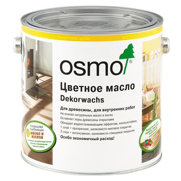 Osmo Dekorwachs Intensive и Osmo Dekorwachs Transparent