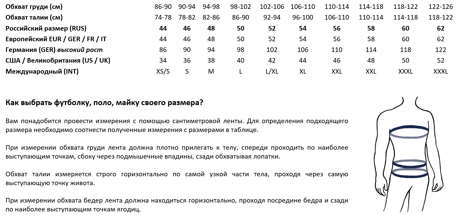 Размеры одежды европейские 38