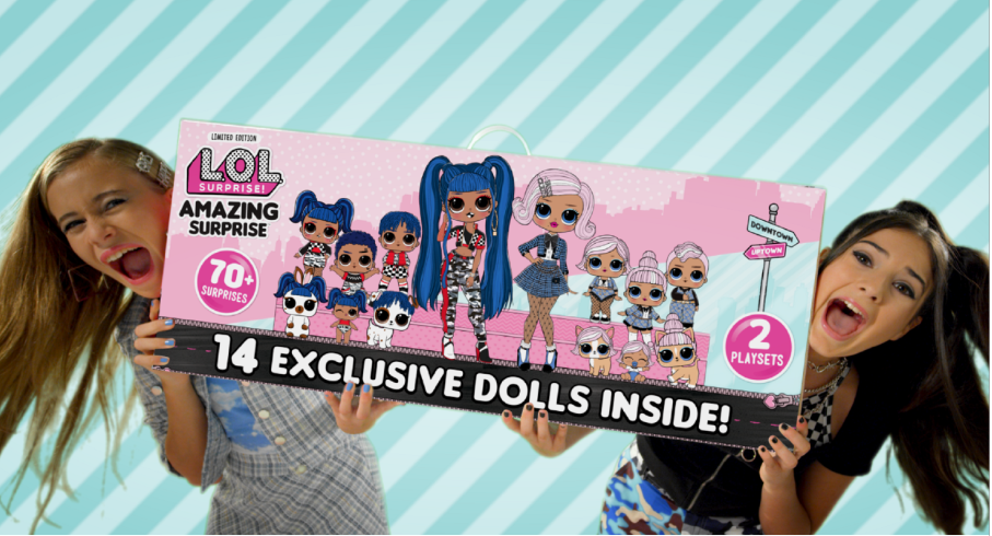 L.O.L. Surprise Amazing Surprise with 14 Dolls