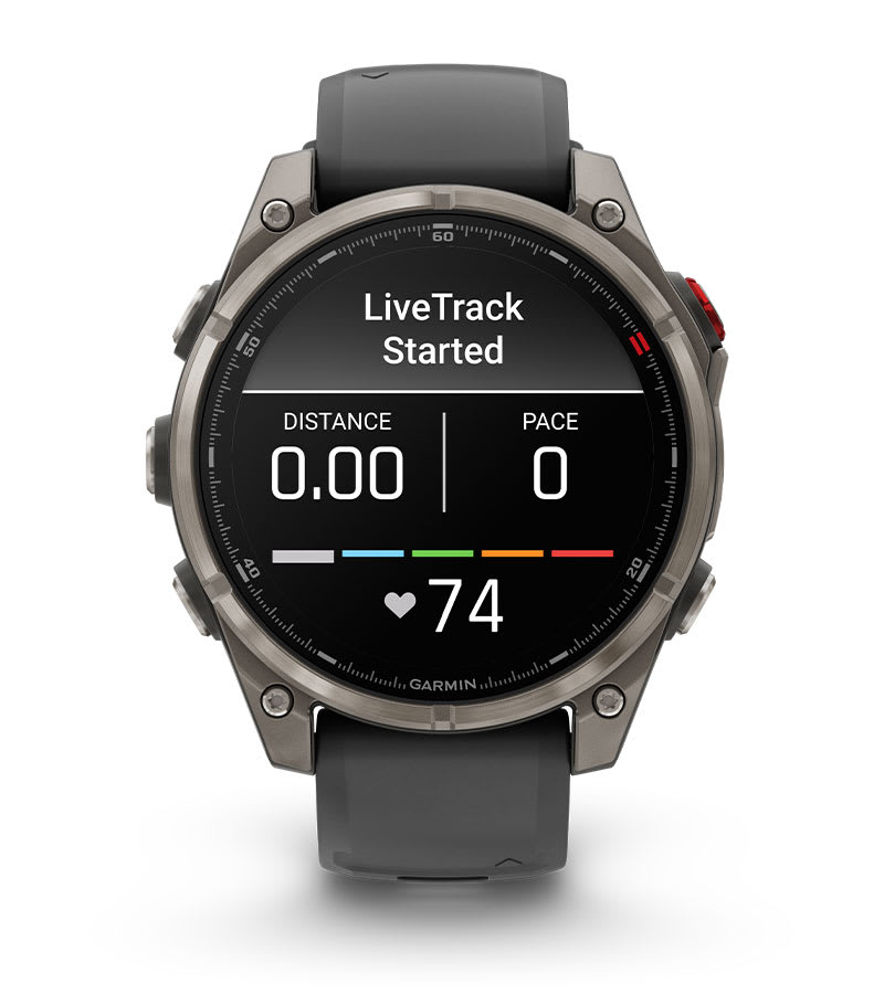 Умные часы Garmin Fenix 8 PRO, 47 мм, AMOLED, Sapphire, Carbon grey DLC titanium with Chestnut leather band: ПОДКЛЮЧЕНИЕ LTE