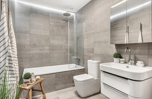 Дизайн ванной комнаты в Нью-Йорке 🏠 Красивая ванная комната – фото и идеи
