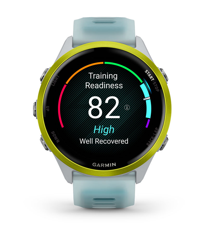 Умные часы Garmin Forerunner 570 - 47 мм сланцево-серый алюминий с черным ремешком: ГОТОВНОСТЬ К ТРЕНИРОВКЕ