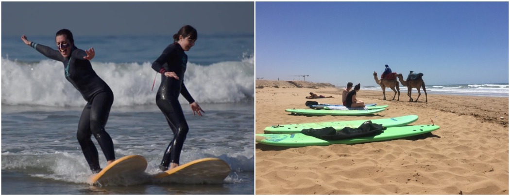 Уроки серфинга в Марокко Тагазуте