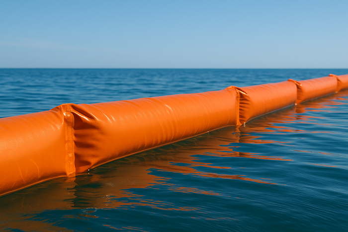 Надувные боны в море