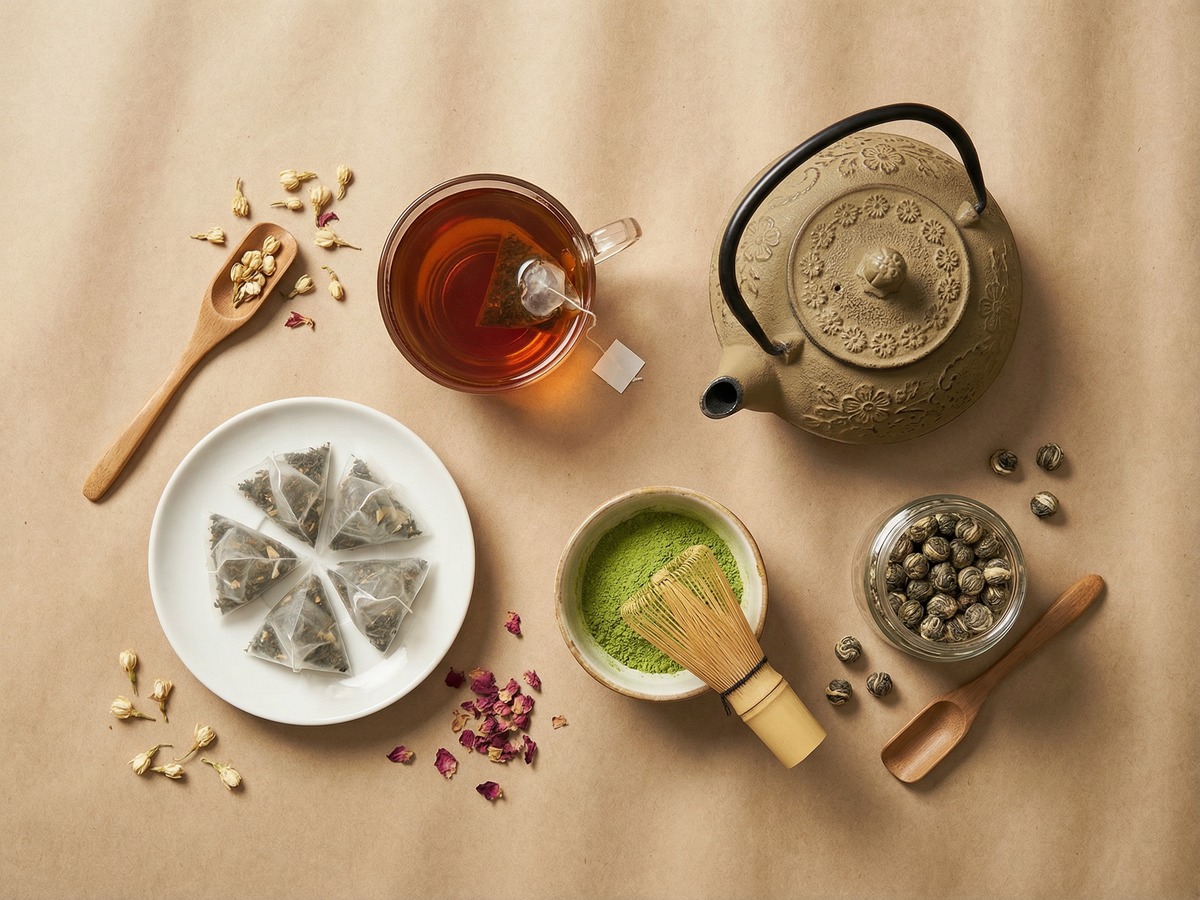 Чай оптом — пакетированный, матча, растворимый 3 в 1 из ЮВА