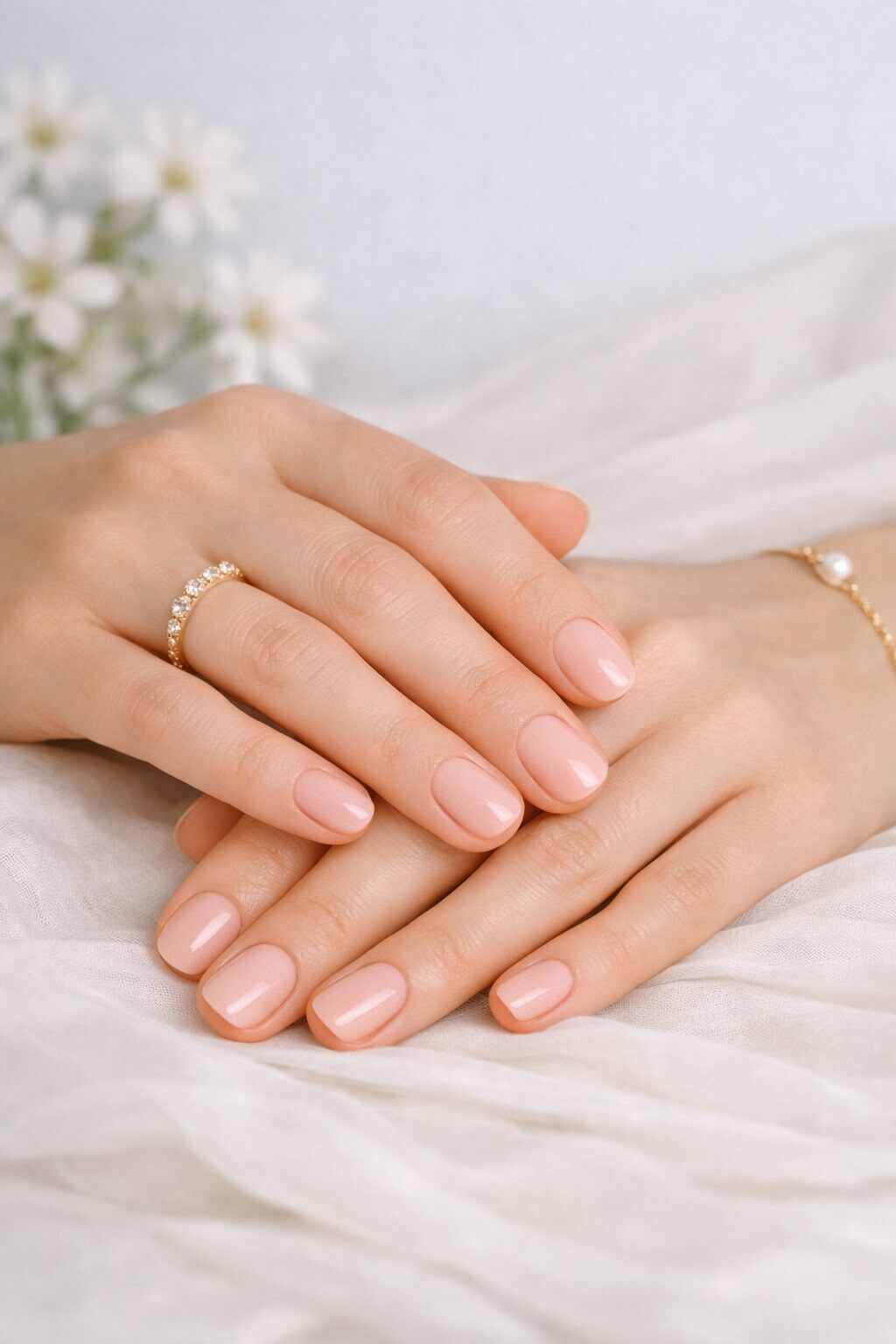 Универсальный весенний маникюр 2026 в чистой и нежной эстетике