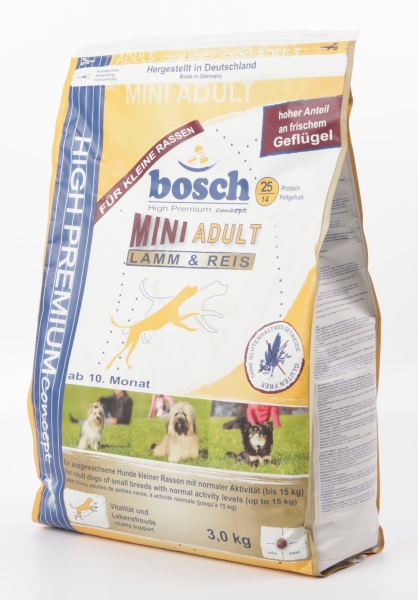 Bosch Adult Mini Lamb&Rice для Собак Мелких Пород Ягненок с Рисом