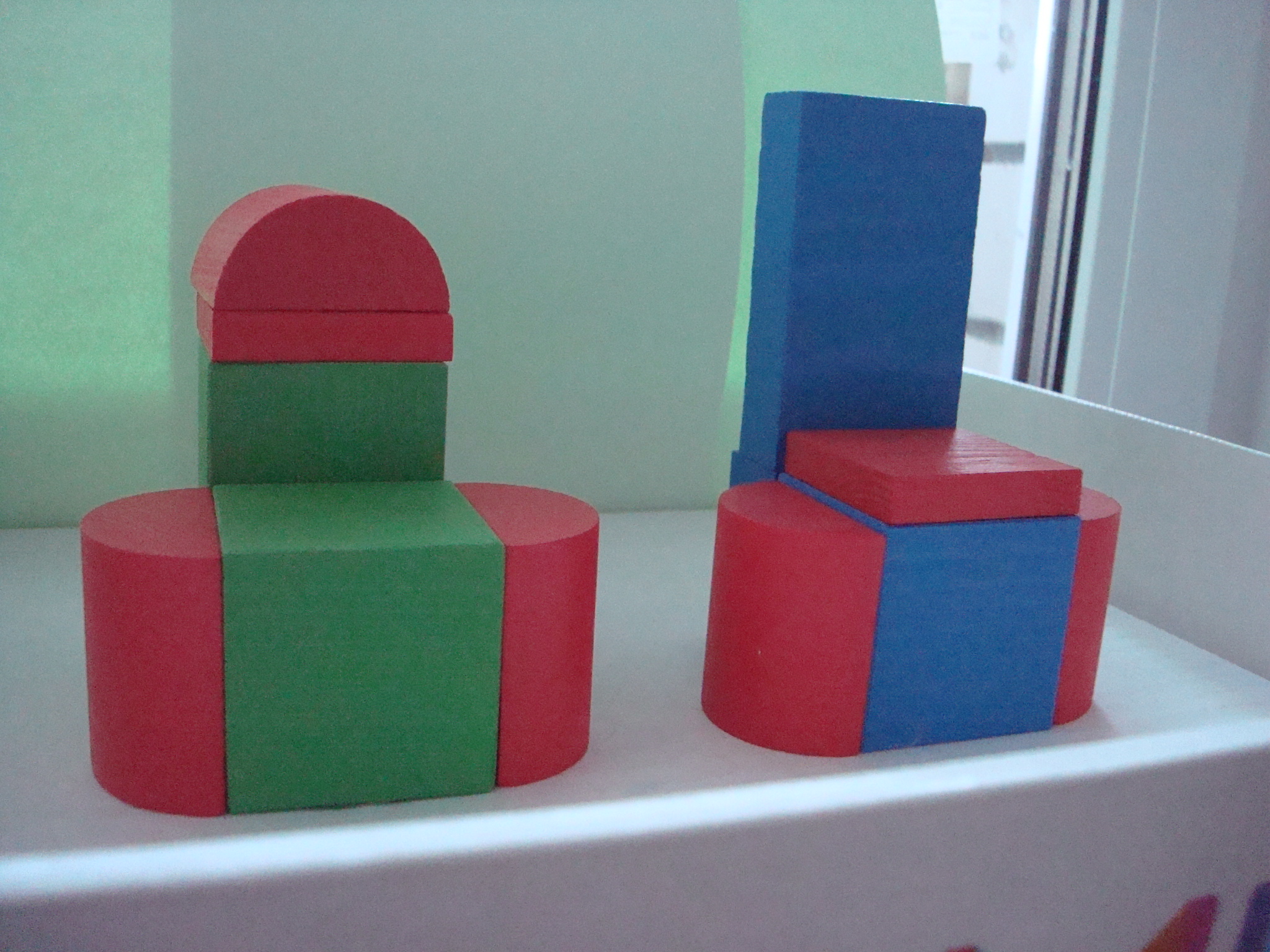 Мебель из кубиков
