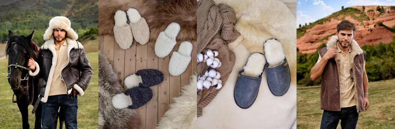 sheepskin slippers