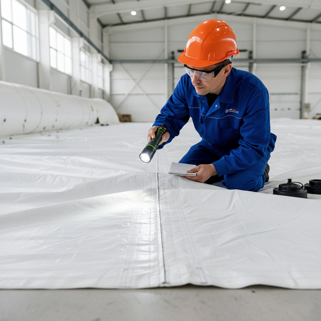 Визуальный осмотр пневмоангара