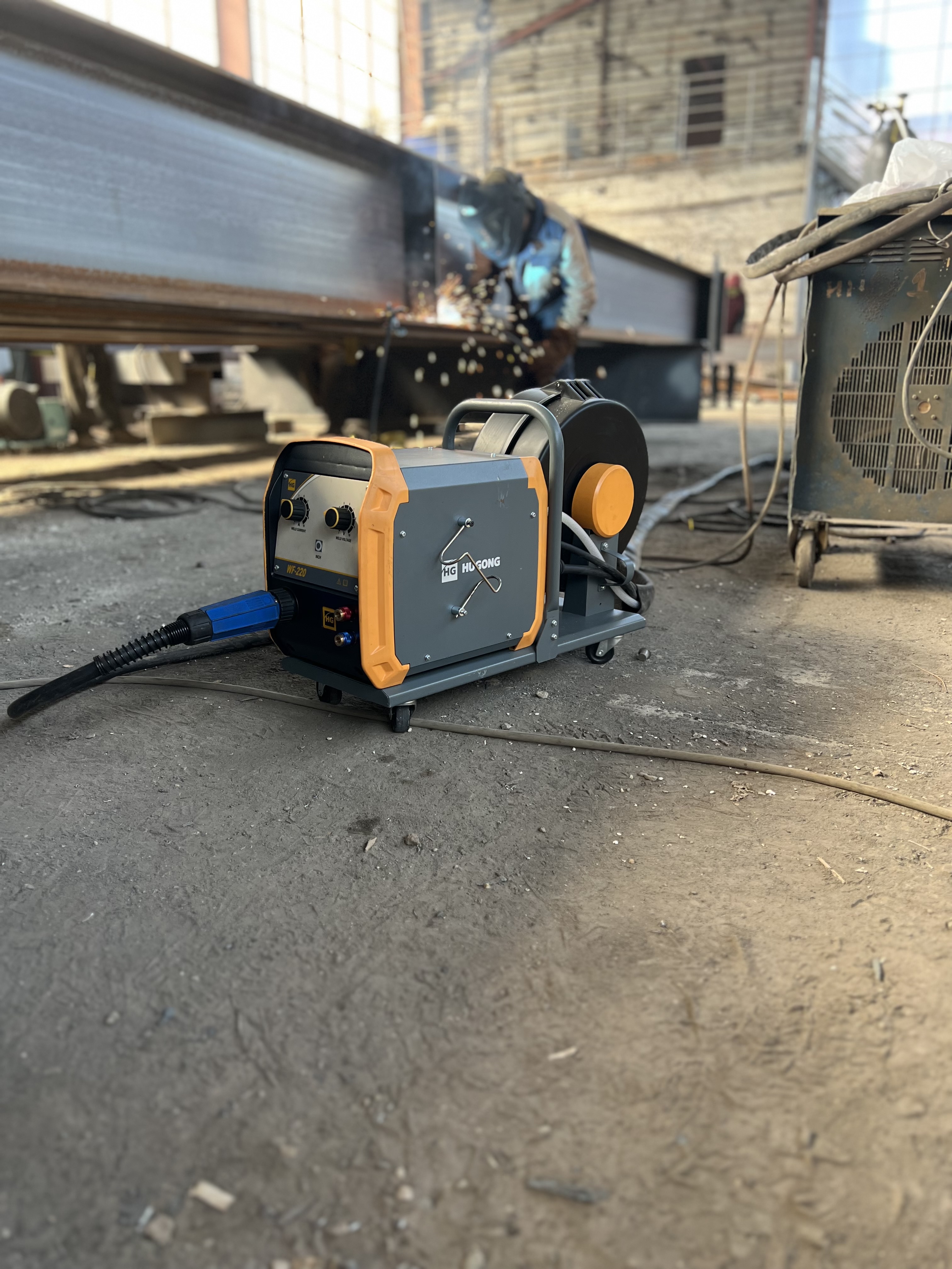 Настройка TIG сварки на заводе металлоконструкций