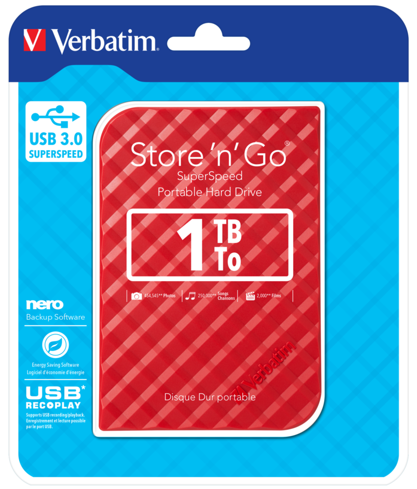 Жесткий диск Store 'n' Go USB 3.0