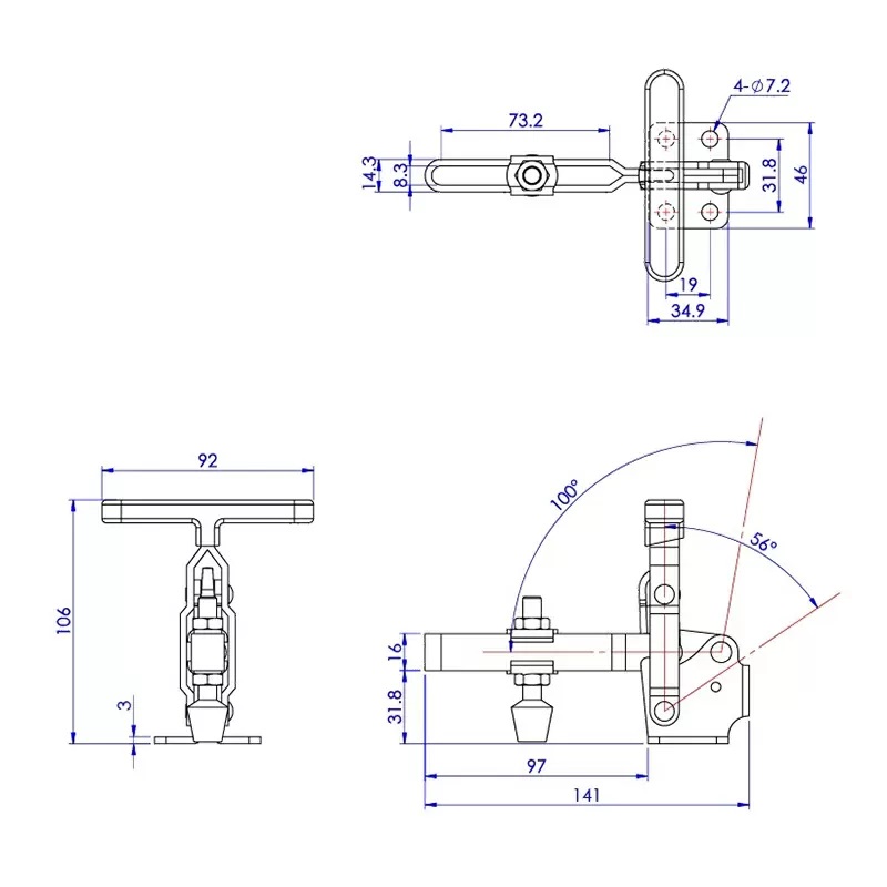 прижим Woodwork 