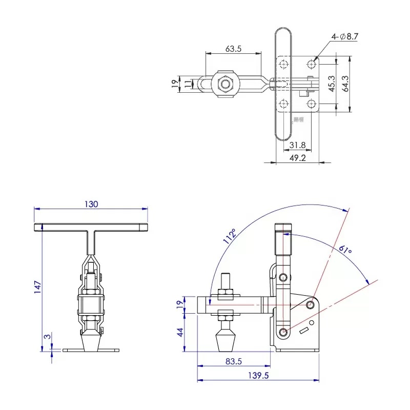 прижим Woodwork 