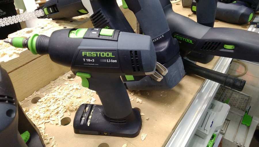 Аккумуляторная дрель-шуруповёрт FESTOOL T 18+3 