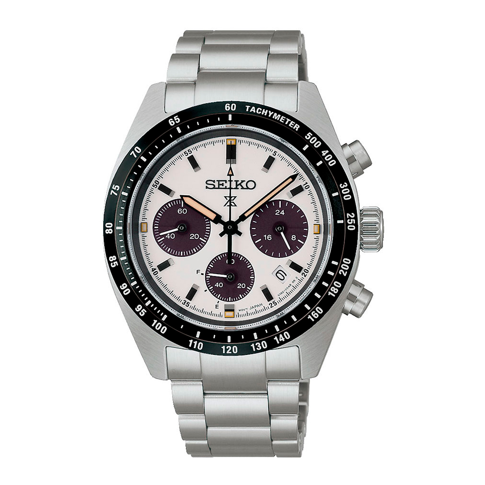 Хронограф Seiko Prospex Speedtimer SSC961 с белым циферблатом &laquo;панда&raquo;