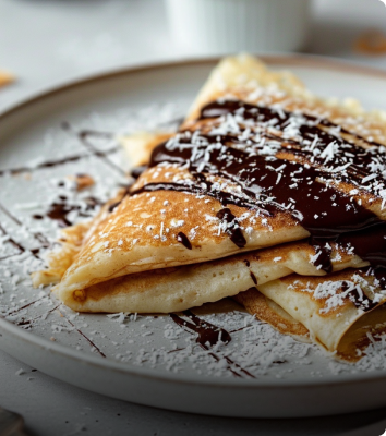 Шоколадный топпинг с добавлением кокосовой стружки