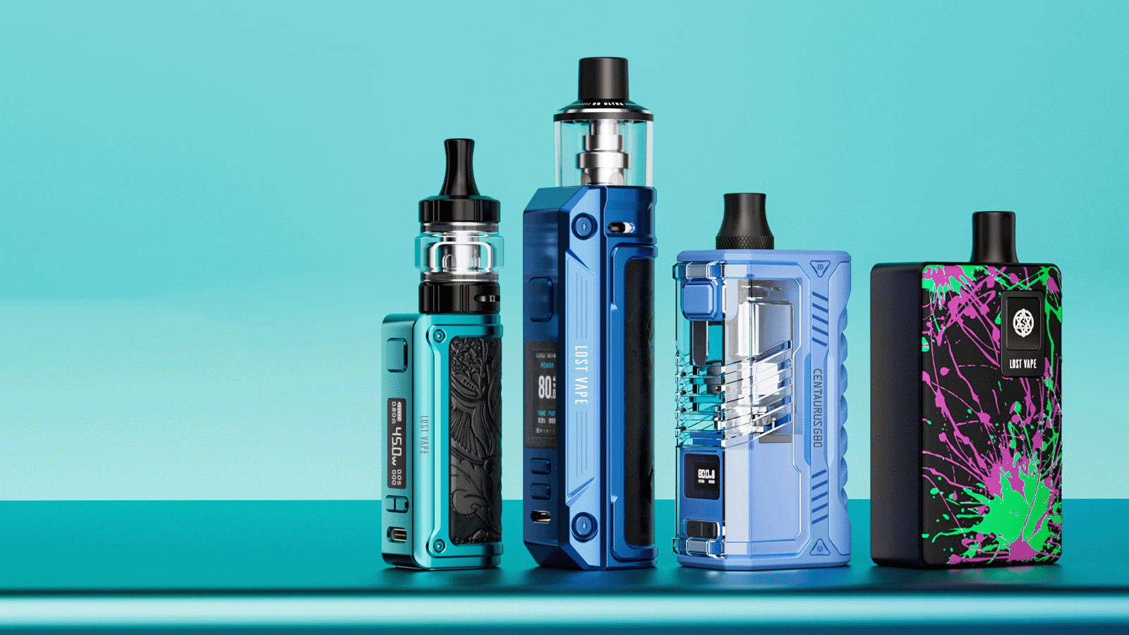 Ассортимент Lost Vape для ежедневного использования