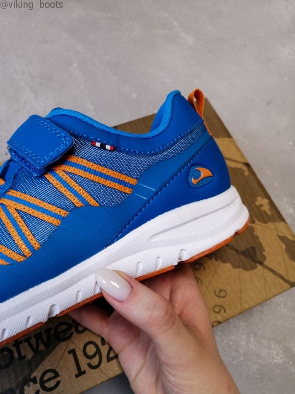 Кроссовки Viking Holmen Blue/Orange