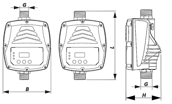 Габаритные размеры SCS-0001-000063