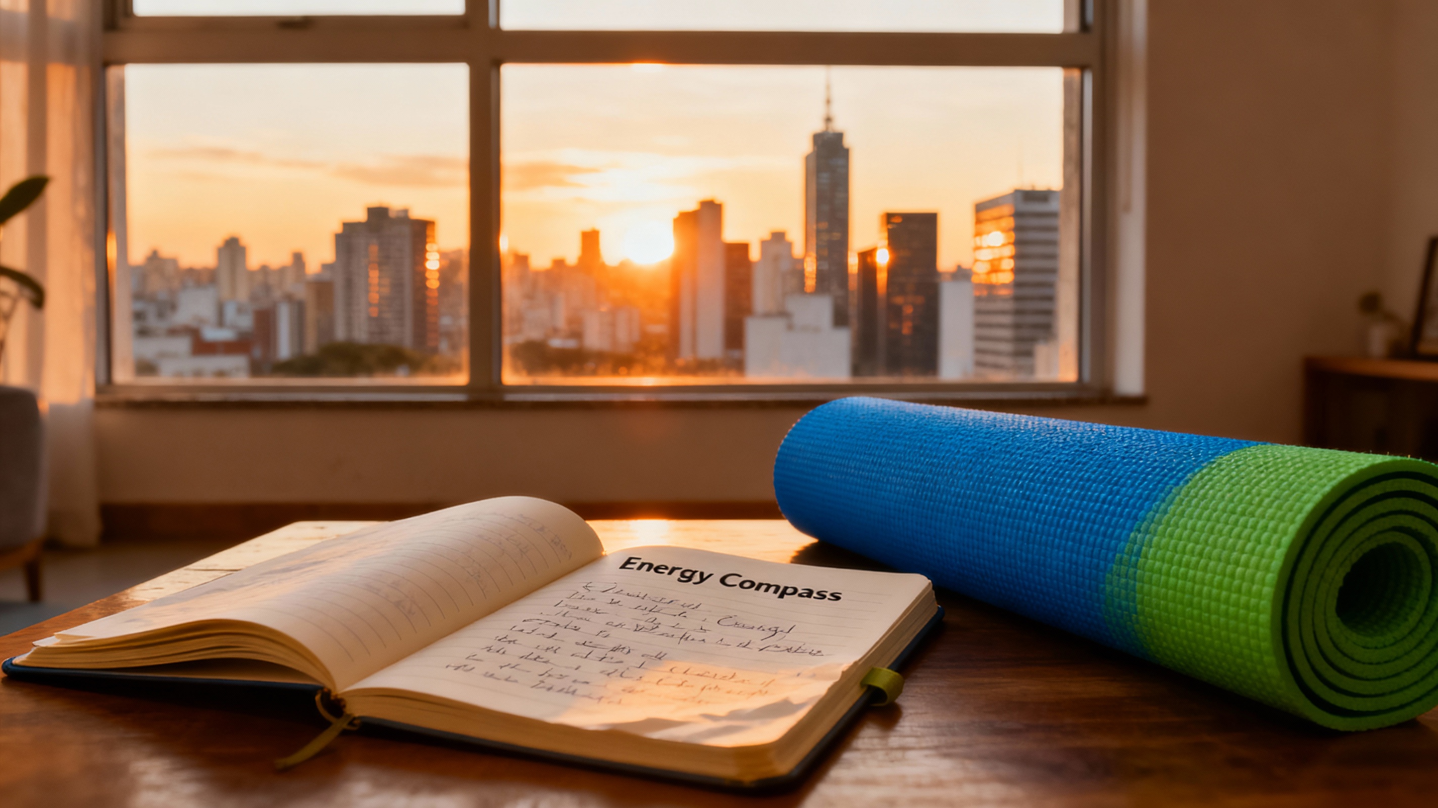<img src="compass-contentment.jpg" alt="Open Energy Compass notebook S&atilde;o Paulo sunset yoga mat">