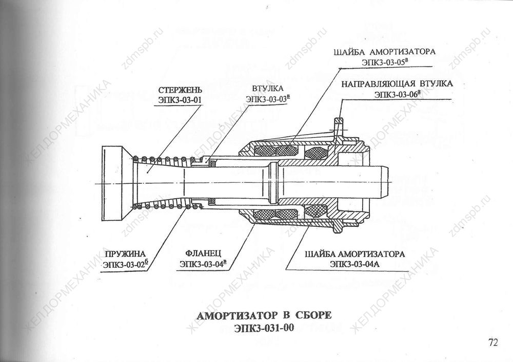 Чертеж компас амортизатор