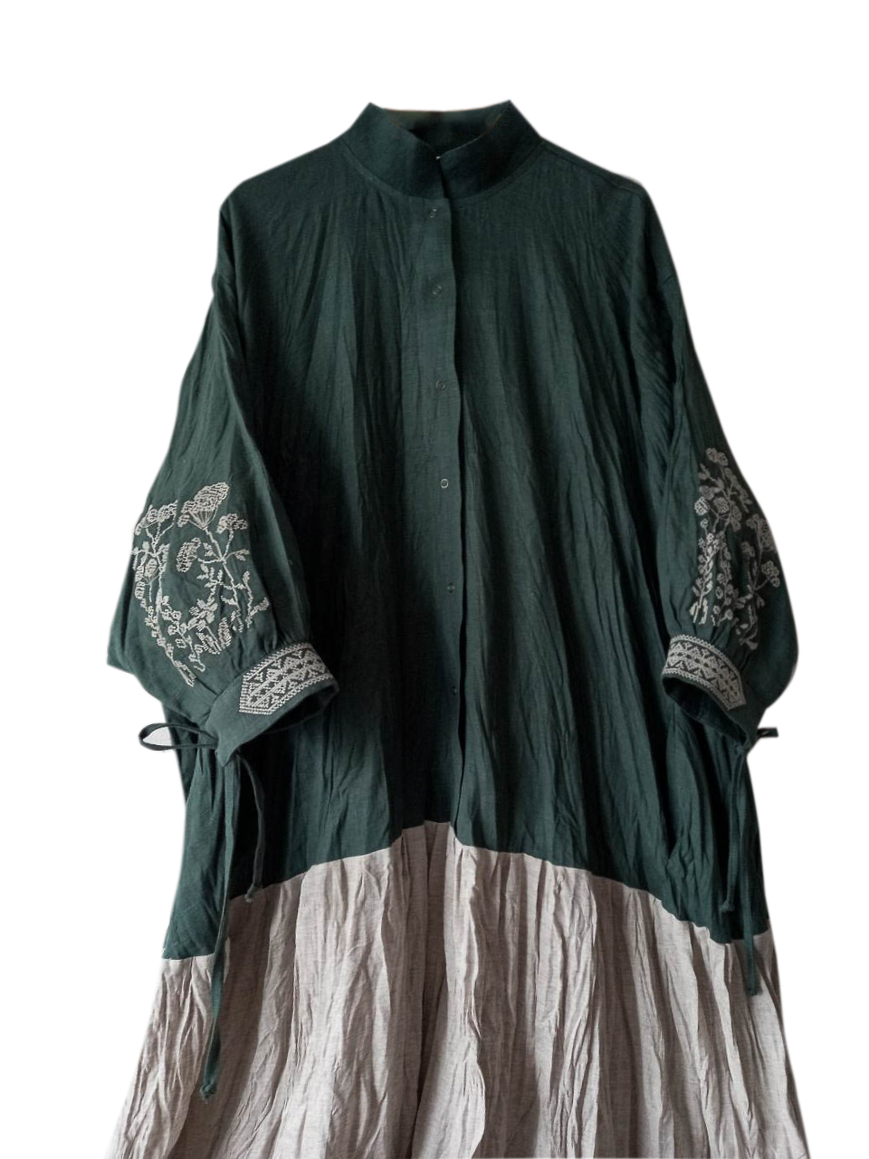 Полюшка. Платье льняное с вышивкой PL-42-5393