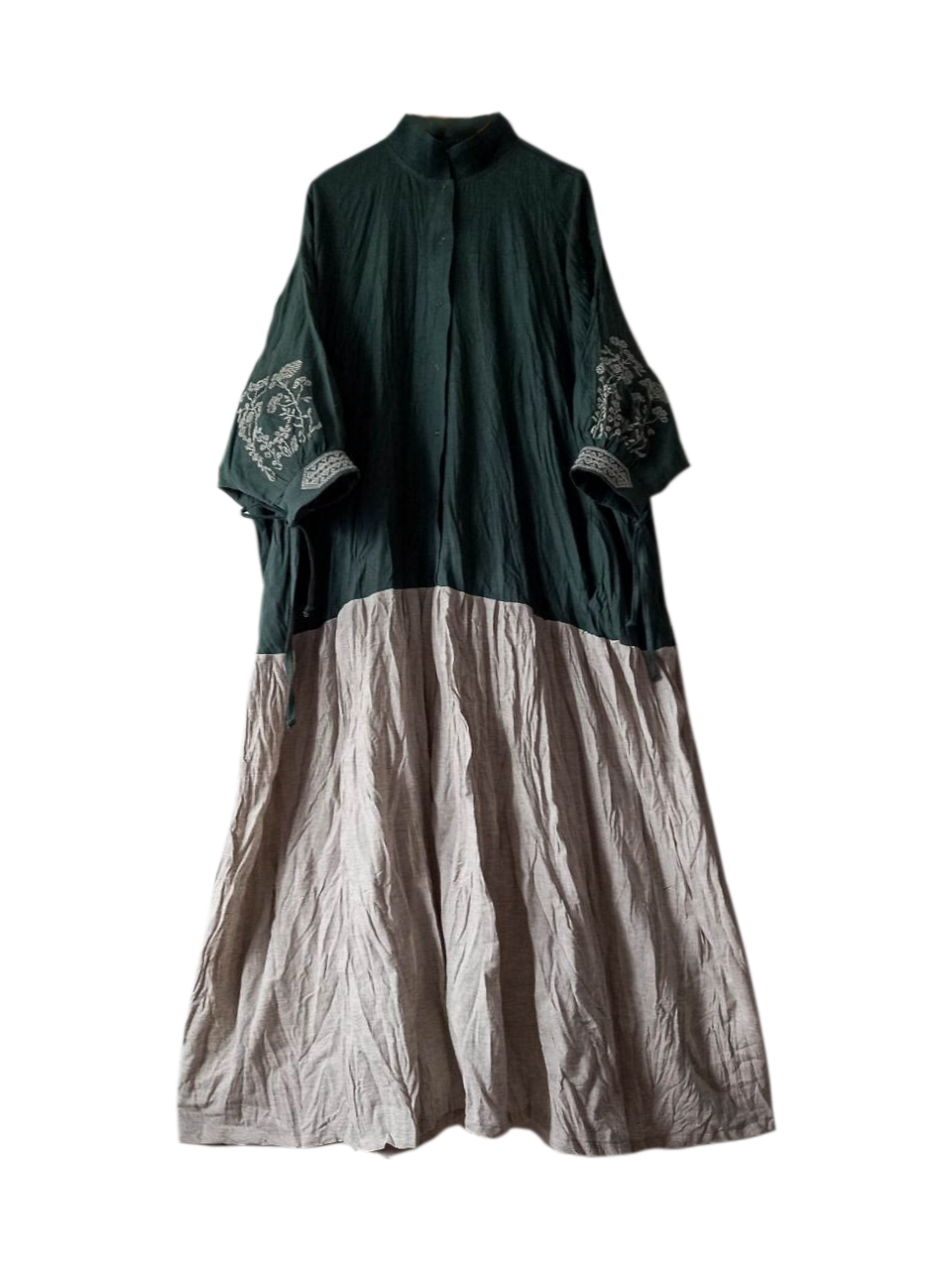 Полюшка. Платье льняное с вышивкой PL-42-5393