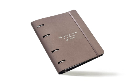 Кожаные тетради со сменным блоком