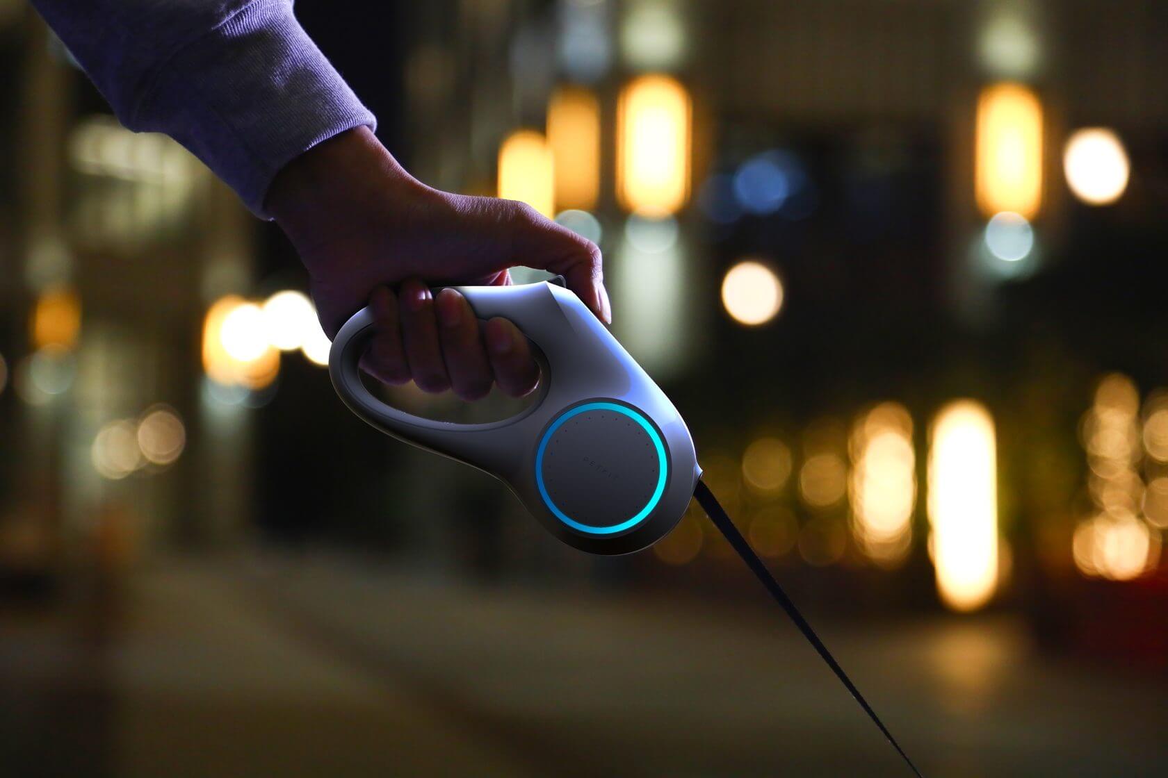 Поводок-рулетка со встроенным фонариком PETKIT GO SHINE Поводок-рулетка со встроенным фонариком PETKIT GO SHINE