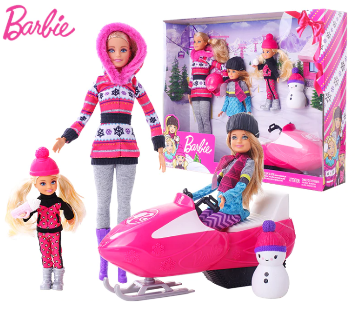 Barbie Sisters Snow Fun Doll Gift Set (FDR73)