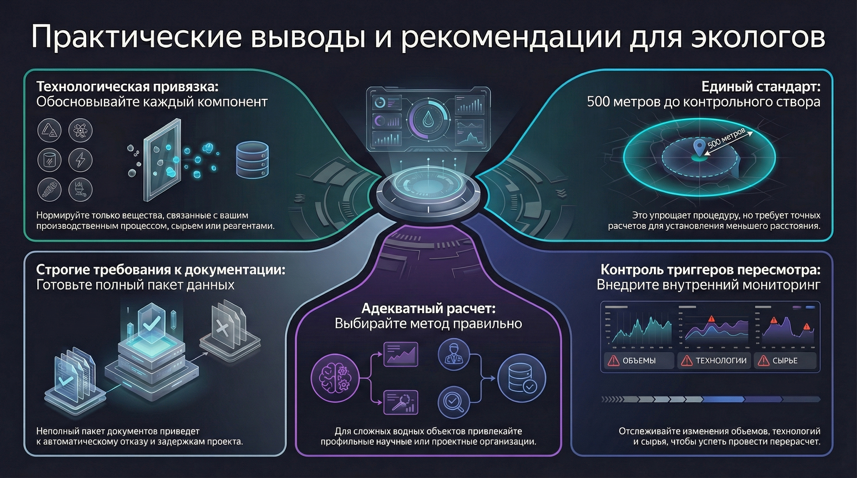 Практические выводы и рекомендации для экологов