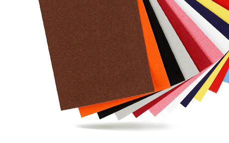 Бархатная цветная бумага