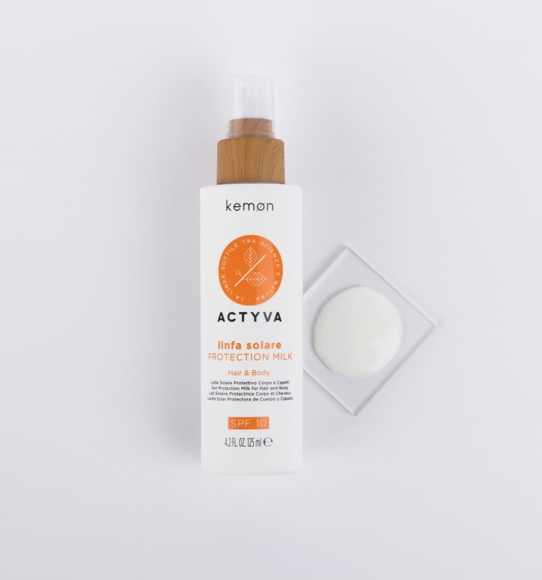 Actyva linfa solare protection milk