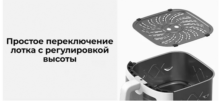 Аэрогриль BEHEART Smart Air Fryer 4L (AF-E4003-AS)-описание-10.jpeg
