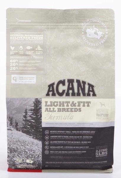 Acana Light & Fit Корм для Собак с Лишним Весом