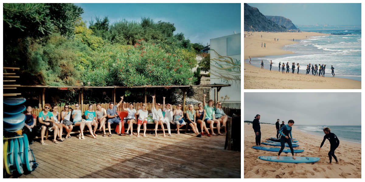 2 день серф-тура в Португалию