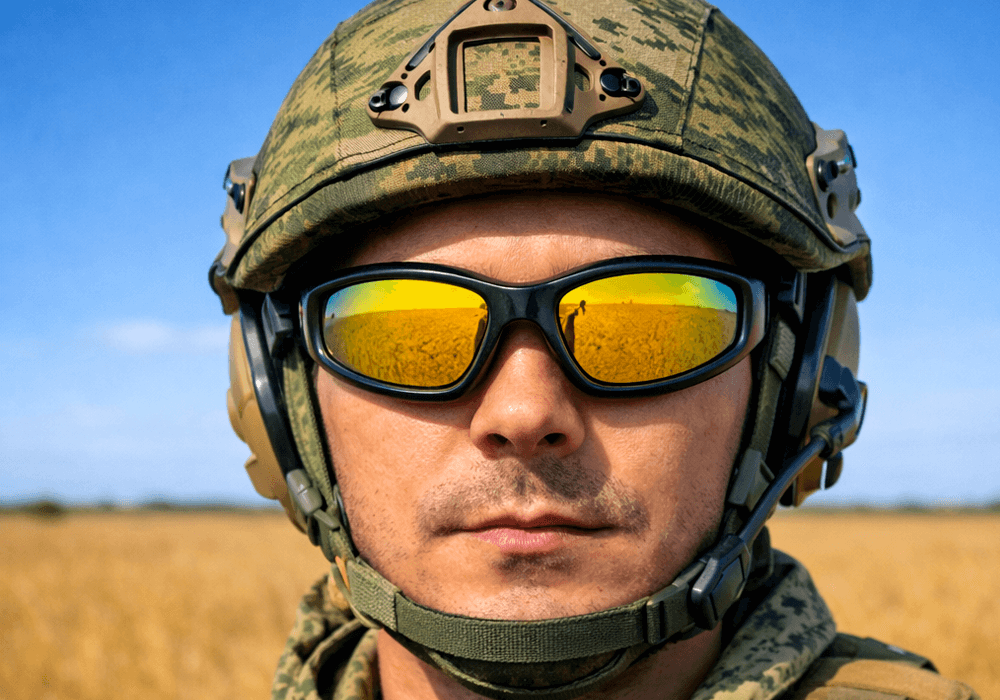 Очки тактические спортивные со сменными линзами