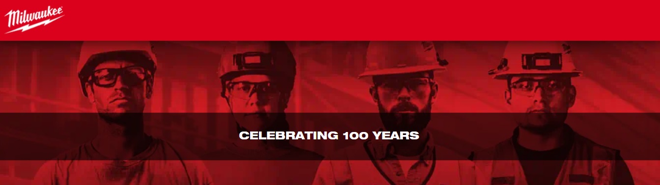 инструмент MILWAUKEE 100 летие