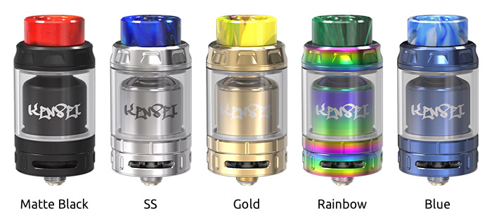 Цвета Vandy Vape Kensei 24 RTA