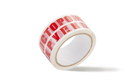 Скотч с надписью