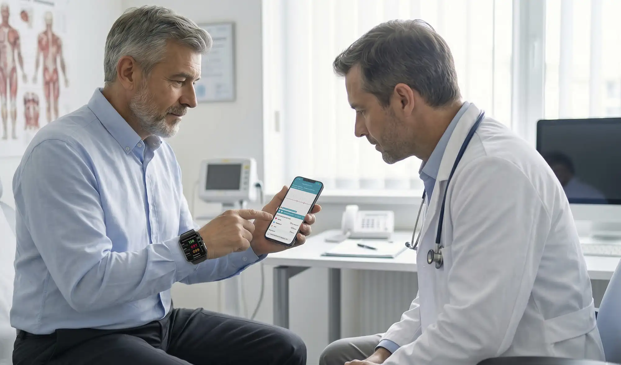 Диагностика с использованием устройства HEALTHBAND